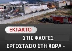 Στις φλόγες πασίγνωστο εργοστάσιο στη χώρα – Μεγάλη κινητοποίηση της Πυροσβεστικής